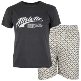 pizama-meska-pidzama-bawelniana-krotki-rekaw-krotkie-spodenki-roz-3xl-4xl