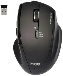 port-connect-900708-mysz-bezprzewodowa-usb-bluetooth-1600-dpi-czarna