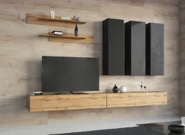point-k-3-mebloscianka-czarny-polysk-akryl-dab-wotan-320h160h40-cm
