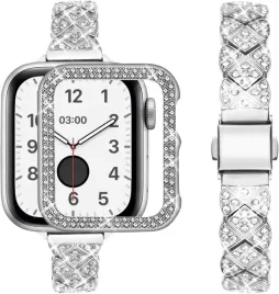 wutwuk-bransoleta-diamenty-apple-watch-se-9-8-7-6-5-42-44-45-49mm-srebrna