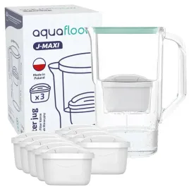 plastikowy-dzbanek-filtrujacy-aquafloow-j-maxi-25l-mietowy-10x-filtr