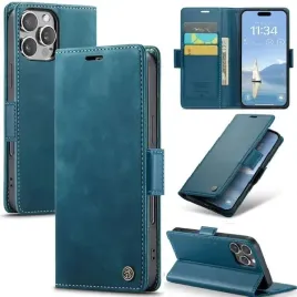 caseme-zamszowe-skorzane-etui-do-iphone-16-pro-z-klapka-portfel-niebieskie