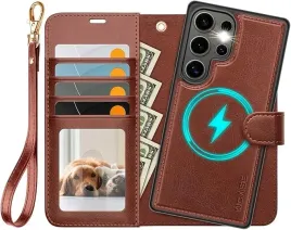 ocase-etui-skorzane-magsafe-do-samsung-galaxy-s25-ultra-2w1-brazowy-pasek