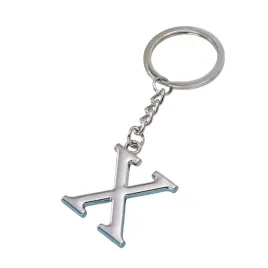 brelok-litera-x-metalowy-srebrny-2835-mm