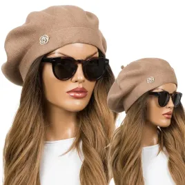 beret-elegancki-zimowy-cieply-czapka-damska-podwojy-material-premium