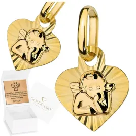 zlota-zawieszka-wisiorek-aniolek-585-w-sercu-delikatny-chrzest-komunia