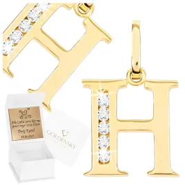 zlota-zawieszka-literka-h-585-z-cyrkoniami-na-prezent-grawer-gratis
