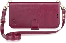 ocase-etui-skorzane-z-klapka-do-iphone-16-pro-portfel-rfid-bordowe-pasek