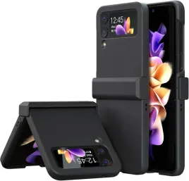 cresee-etui-do-samsung-galaxy-z-flip-4-ochrona-zawiasow-stojak-czarny