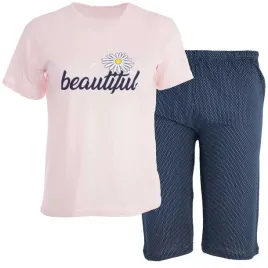 pizama-damska-bawelniana-krotki-rekaw-spodnie-3-4-duze-rozmiary-l