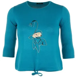 elegancka-bluzka-damska-bluzki-damskie-z-rekawem-3-4-rozmiar-46-48