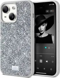 bling-and-co-brokatowe-etui-do-iphone-14-blyszczace-diamentowe-srebne