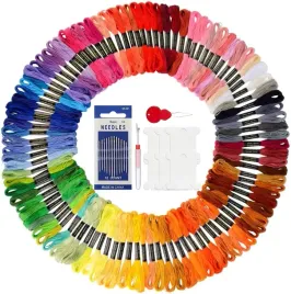 kolorowe-predze-sznurki-do-haftowania-bawelniane-zestaw-100-kolorow-8m