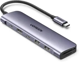 hub-adapter-ugreen-6w1-usb-c-hdmi-2x-usb-a-3-0-usb-c-pd-czytnik-sd-tf