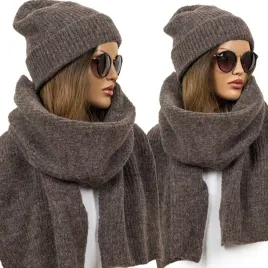 komplet-damski-czapka-szalik-cieply-zimowy-szal-z-welna-czekoladowy-braz