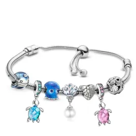 bransoletka-modulowa-charms-przywieszki-zwierzatka-zolw-serce-walentynki