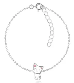 bransoletka-srebrna-dla-dziewczynki-kot-kotek-celebrytka-srebro-proba-925