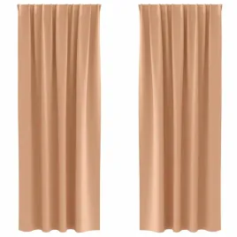 stylowe-zaslony-blackout-z-poliestru-jasny-braz-225-x-140-cm