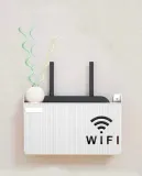 uchwyt-scienny-polka-na-router-wifi-switch-biala-stan-nowy