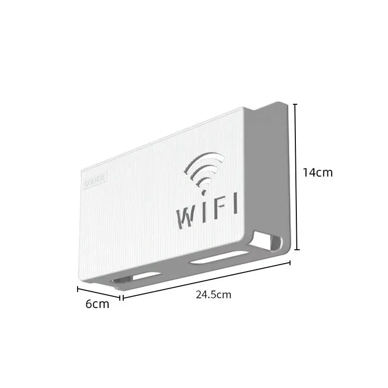 uchwyt-scienny-polka-na-router-wifi-switch-biala-stan-nowy