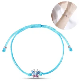 srebrna-bransoletka-dla-dziewczynki-dzieci-sznurkowa-motylek-srebro-925