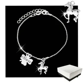 srebrna-bransoletka-dla-dziewczynki-kon-konik-koniczynka-grawer-srebro-925