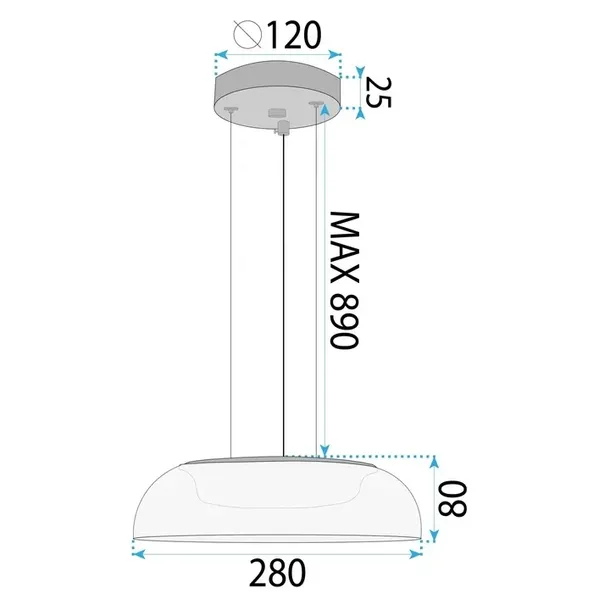 toolight-lampa-app1691-1pc-gold-dlugosc-wysokosc-120-cm