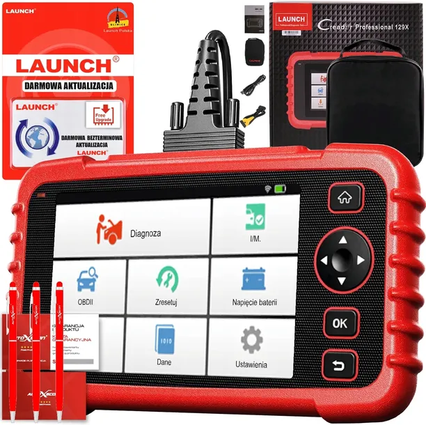 TESTER DIAGNOSTYCZNY LAUNCH PRO 123x FULL PL 2025r od LAUNCH POLSKA