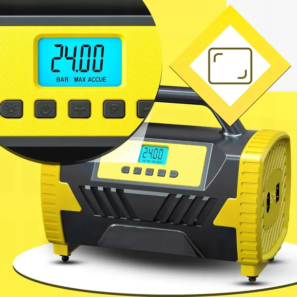 kompresor-samochodowy-12v-230v-pompka-przenosna-bezolejowy-hq-sprezarka-kod-producenta-er1098-stan-nowy