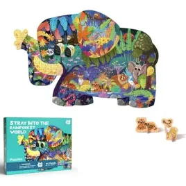 puzzle-dla-dzieci-287-elementow-dzungla-w-ksztalcie-slonia-figurki-3d