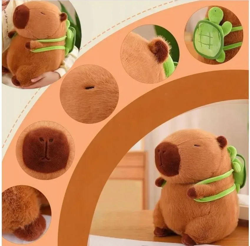 zestaw-kapibara-maskotka-zwierzatko-dla-dzieci-plecak-zolw