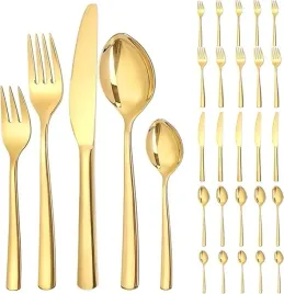 zestaw-zlotych-sztuccow-dla-6-osob-ze-stali-nierdzewnej-wysoki-polysk