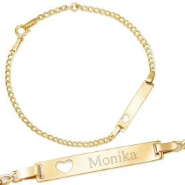 bransoletka-zlota-585-z-sercem-grawerem-prezent-dla-dziewczynki-na-chrzest