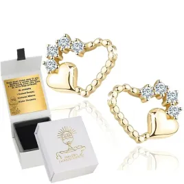 zlote-kolczyki-dla-dziewczynki-serca-srebro-pozlacane-grawer-na-komunie