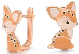 kolczyki-srebrne-dla-dziewczynki-sarenka-angielskie-zapiecie-sarenki-bambi