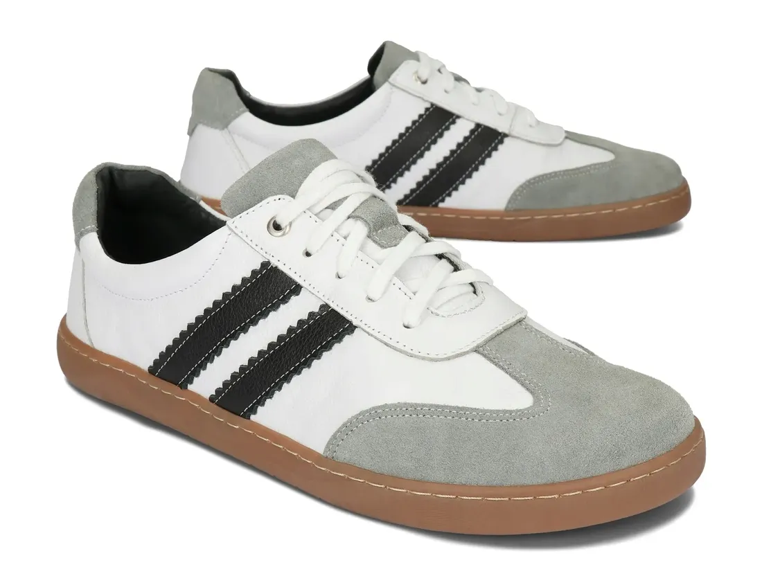 damskie-buty-barefoot-sportowe-skorzane-szerokie-sznurowane-489-biale-37