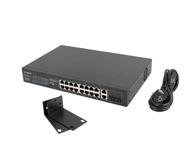 lanberg-switch-rack-19-16x-100mb-poe-2x-combo