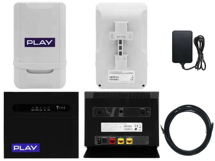 Router na kartę SIM z anteną zewnętrzną ZTE WF830 NET BOX 300MB/S WiFi5 LTE