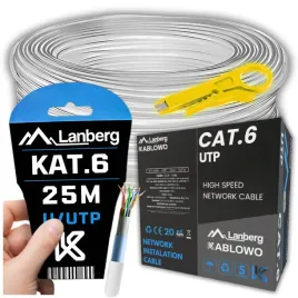 kabel-sieciowy-skretka-przewod-lan-rj45-utp-kat-6-cat-6-25m-gratis-lanberg