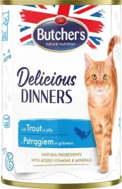 mokra-karma-dla-kota-butcher-s-delicious-dinners-pstrag-galaretka-40x400g