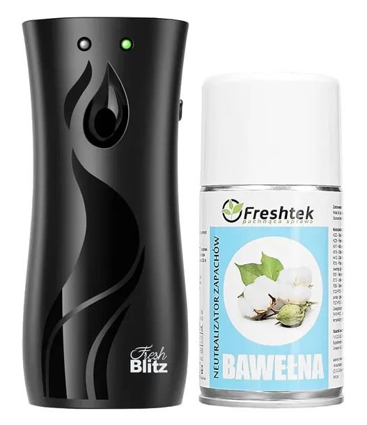 Fresh Blitz Freshtek BAWEŁNA 250 ml odświeżacz powietrza automat świeży