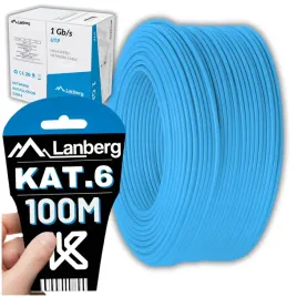 kabel-sieciowy-skretka-przewod-lan-rj45-utp-kat-6-cat-6-100m-szybki-lanberg