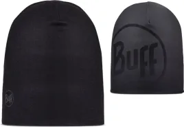 cienka-czapka-buff-dwustronna-ecostretch-beanie-134669-999-czarny-szary