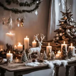 swieca-classic-slupek-matowa-adwentowa-ozdobna-bartek-candles-ecru-zlota