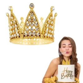 korona-zlota-7-cm-na-tort-elegancka-dekoracja-ze-srebrnymi-krysztalkami