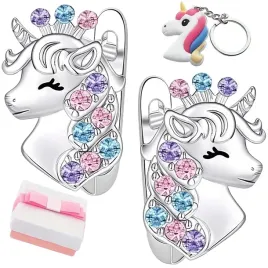 srebrne-kolczyki-dla-dziewczynki-jednorozce-kolczyki-srebro-925-angielskie