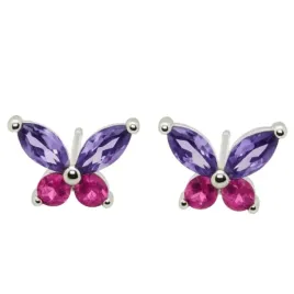 kolczyki-srebrne-dla-dziewczynki-motylki-925-sztyft-wkretki-gratis-pudelko