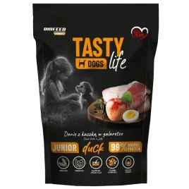 biofeed-tasty-dog-life-junior-mini-kaczka-90percent-150g