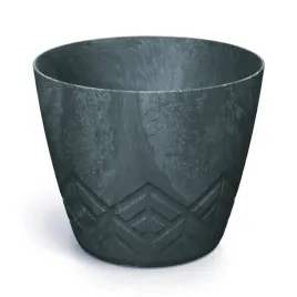 doniczka-tworzywo-sztuczne-szary-prosperplast-16-cm-x-16-x-13-cm