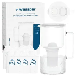 dzbanek-filtrujacy-szklany-wessper-d4-borosilicate-mini-licznik-12x-filtr